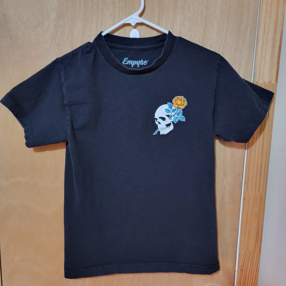 Empyre Skull & Rose Short Sleeve Shirt